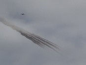 Луганск, центр города. Взрыв и трагедия в возле ОДА. Видео, фото, версии и анализ. Авиаудар, неудачный выстрел террорристами из ПЗРК, другие версии